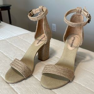 Jeffrey Campbell Block Heel Sandals, Size 7.5